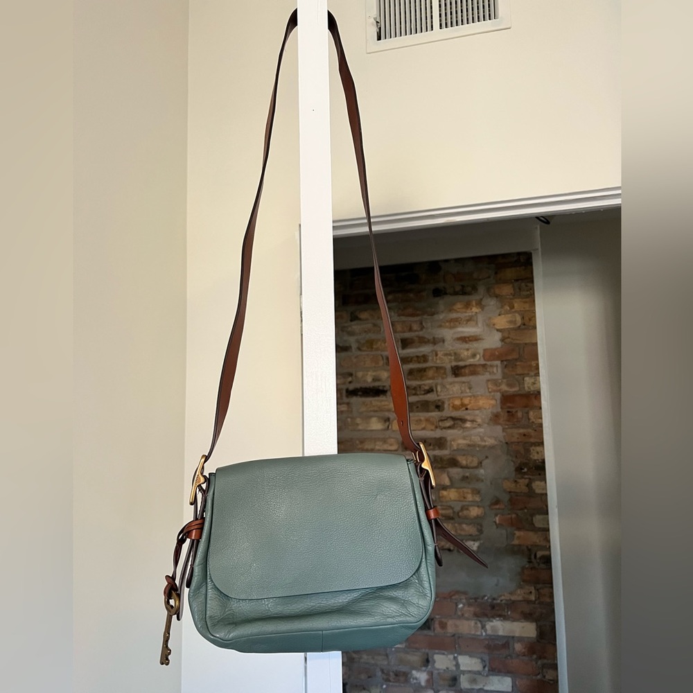 Blue Fossil crossbody